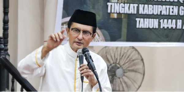 Hadiri Peringatan Nuzulul Qur'an, Fadel Muhammad Ingatkan Umat Kukuh Berpegang Teguh Pada Al Qur'an