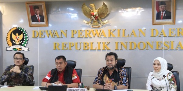 Komite II DPD RI Nilai Kebijakan Pemerintah Pusat Kurang Berpihak Terhadap Daerah