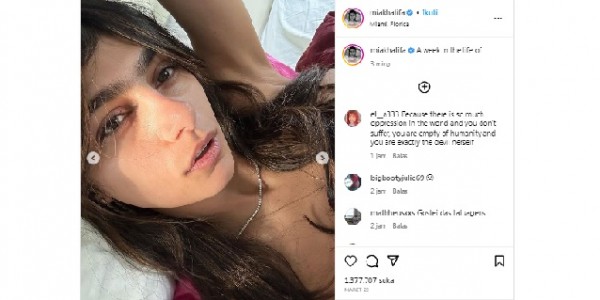 Mia Khalifa Tunjukan Tindikan Terbarunya Ditempat Rahasia  