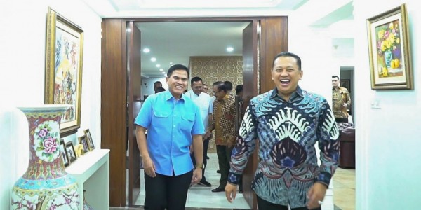 Terima Kepala Staf TNI Angkatan Laut, Ketua MPR RI Dorong Peningkatan Alutsista dan Kesejahteraan Prajurit TNI