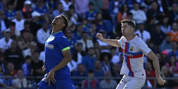 Ke Markas Getafe Barcelona bermain Imbang Tanpa Gol