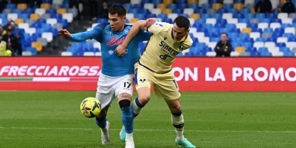 Napoli Ditahan Imbang Verona, Monza Tumbangkan Inter Milan