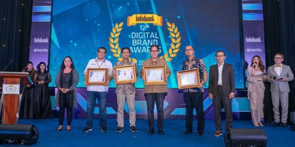 Bank DKI Dinobatkan Sebagai Best Conventional Bank Pada Infobank-Isentia 12th Digital Brand Awards 2023