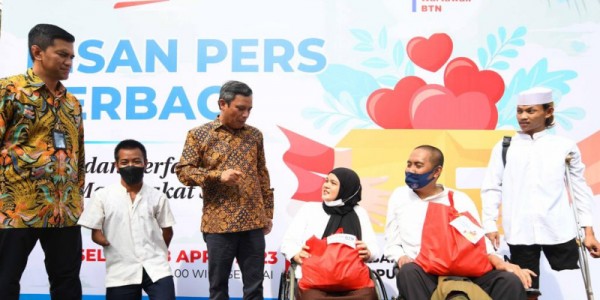 BTN dan Insan Pers Berbagi