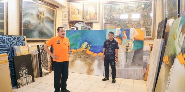 Kunjungi Galeri Lukisan, Bamsoet Dorong Para Seniman Bali Kuasai Pasar Seni Internasional
