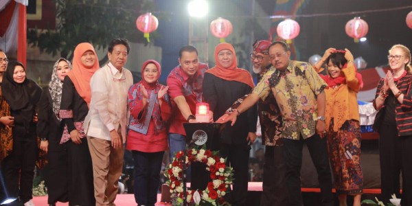 Walikota Surabaya Senang Festival Rujak Uleg Terselenggara Dengan Baik