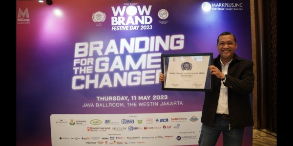 Kimia Farma Laboratorium & Klinik Raih Penghargaan WOW Brand 2023