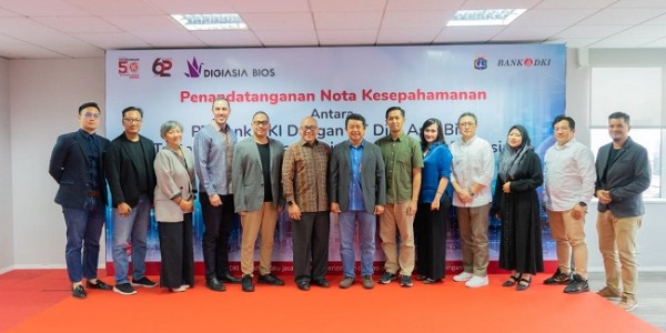Perluas Akses Pendanaan Digital, Bank DKI Gandeng Digiasia Bios