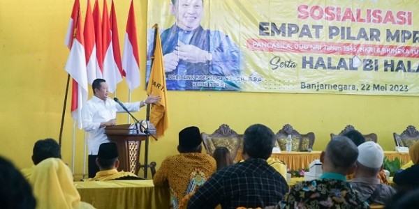 Sosialisasi Empat Pilar MPR RI Bersama Kader Golkar, Bamsoet Ingatkan Bahaya Demokrasi Transaksional