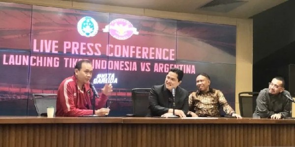 Erick Thohir Sayangkan Pemain Argentina Kesukaannya Tak Ikut Saat Lawan Indonesia