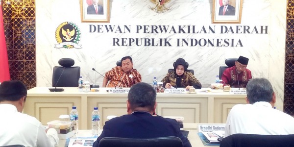 Penyaluran Dana Desa Masih Rendah, Komite IV DPD RI Minta Penjelasan BPKP