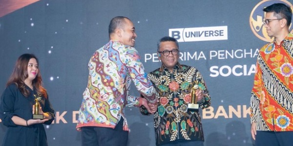 Komitmen Mendukung Pengimplementasian Program SDgs, Bank DKI Raih Predikat Best CSR 2023