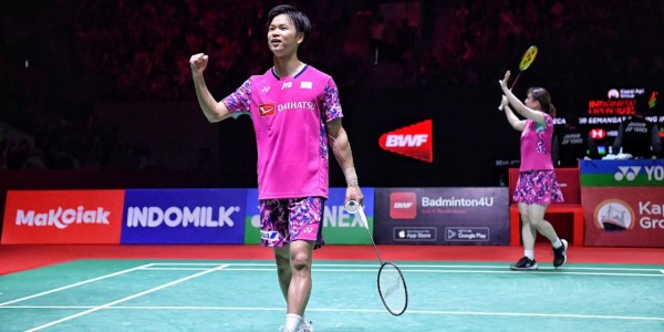 Melaju ke Partai Puncak Indonesia Open 2023, Yuta/ArisaTantang Peringkat Satu Dunia