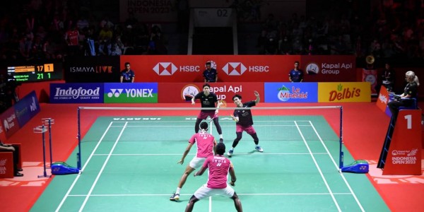 Lalui Pertandingan yang Menegangkan, Rankireddy/Shetty Melaju ke Final Indonesia Open 2023