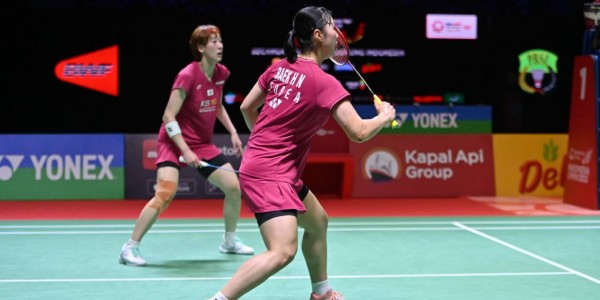 Kandaskan Jepang, Baek/Lee Juara Indonesia Open 2023 Sektor Ganda Putri