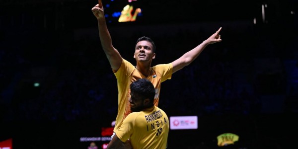 Bermain Dua Gim  Rankireddy/Setty Juara Indonesia Open 2023 Sektor Ganda Putra