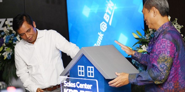 Dongkrak Market Share KPR Non Subsidi BTN Resmikan Sales Center KPR