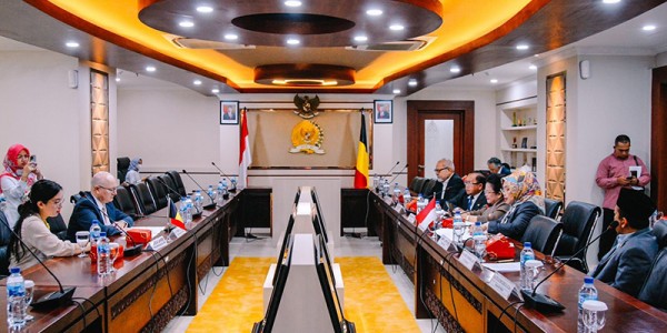 BKSP DPD RI Tingkatkan Kerja Sama Dengan Belgia Di Sektor Perikanan, Pendidikan, Dan Pembangunan Desa
