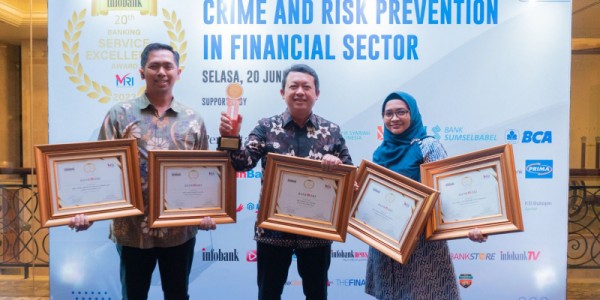 Bank DKI Boyong The Best Regional Development Bank pada 20th Infobank