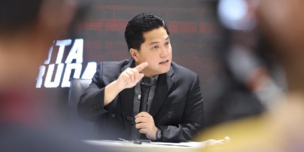 Erick Thohir Minta Wasit Liga 1 dan Liga 2 Terpilih Jaga Integritas dan Menolak Intervensi