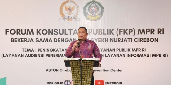 Hadiri FKP MPR Di Cirebon, Indro Gutomo: Layanan Publik MPR Perlu Ditingkatkan