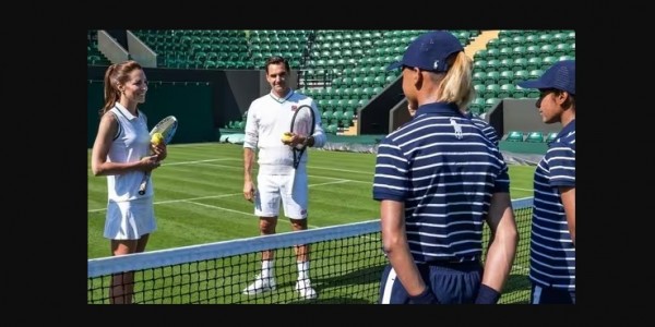 Kate Middleton Bikin Kejutan Bertanding Tenis Lawan Roger Federer sebelum Wimbledon