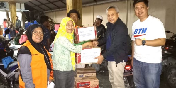 Bank BTN Tanggap Bencana Lumajang