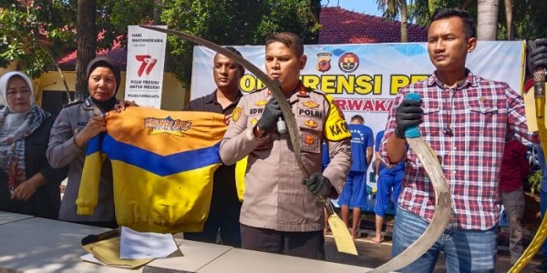Polres Purwakarta Berhasil Ringkus Kawanan Berandal Motor 'Wisata Malam' dan 'Vovline'