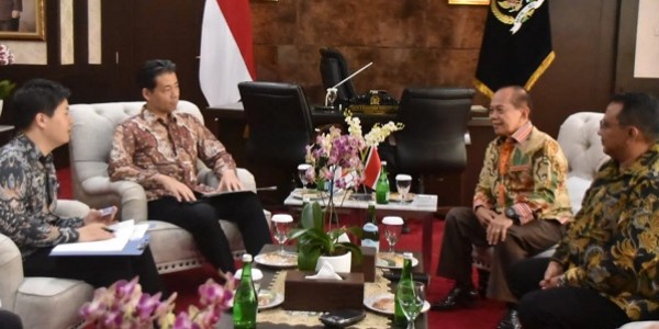Bertemu Anggota Parlemen Jepang, Sjarifuddin Hasan: Tidak Menutup Kemungkinan Dijalin Kerjasama Di Bidang Militer