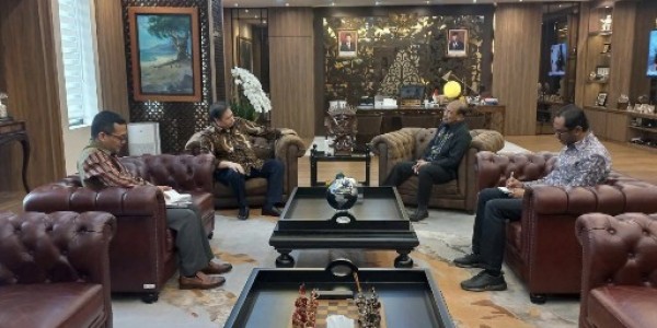 Bertemu Menko Airlangga, Nono Sampono Bahas Sejumlah Isu Strategis