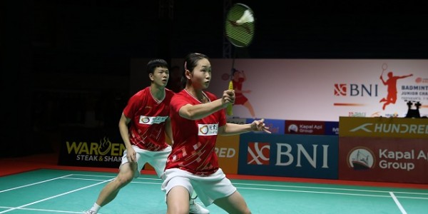 Zhu/Huang Raih Gelar Juara BNI Badminton Asia Junior Championships 2023