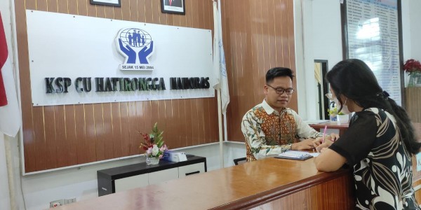 Dapat Dana Bergulir, KSP CU Hatirongga Nahobas Maksimalkan Kualitas Layanan