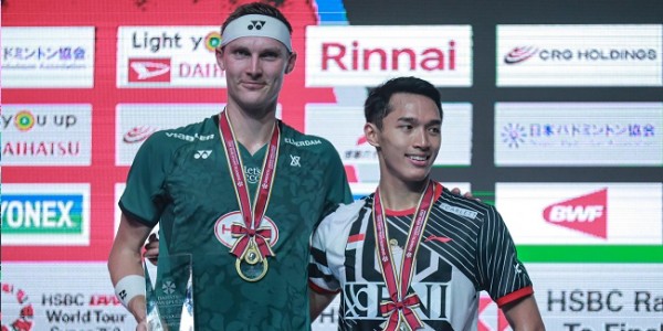 Jadi Runner up di Japan Open 2023, Jonatan Tak Mudah Bertanding dengan Viktor Axelsen
