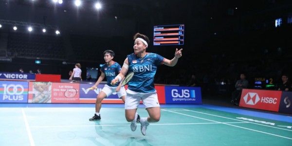 Australia Open 2023,  Apriyani/Fadia Bersusah Payah Raih Kemenangan Atas Korsel