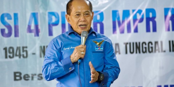 Sosialisasi Empat Pilar, Sjarifuddin Hasan: Pemahaman Masyarakat Pada Empat Pilar Patut Dipuji