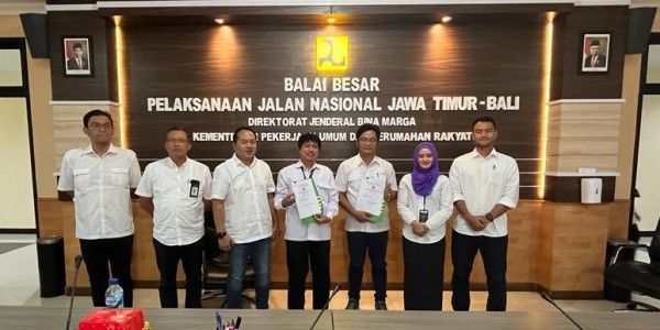 PT Hutama Karya Garap Proyek Jalan di Jawa Timur, Nilainya RpRp201 Miliar
