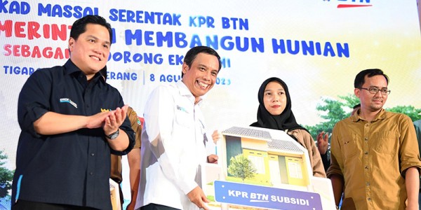 Bank BTN Gelar Akad KPR Massal 10.000 Unit