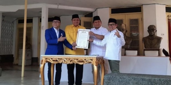 Golkar dan PAN Gabung Koalisi Dukung Prabowo Bersama PKB-Gerindra