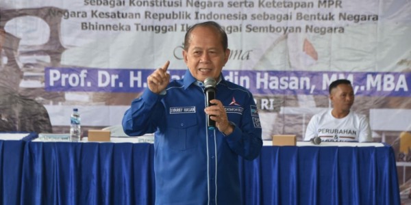Syarief Hasan Ajak Rakyat Sepakat Harus Ada Perubahan dan Perbaikan Indonesia Melalui Pemilu 2024