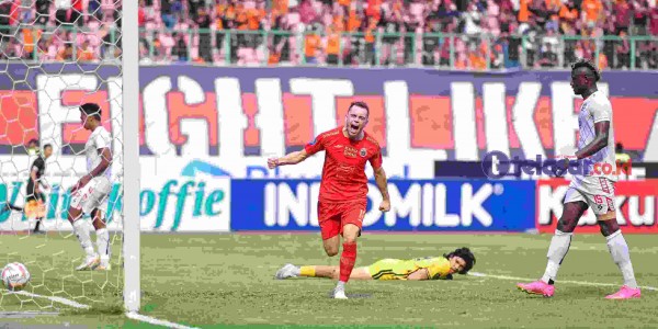 Bermain 10 Pemain Sejak Awal Babak Kedua, Persija Ditahan Imbang Arema FC 2-2