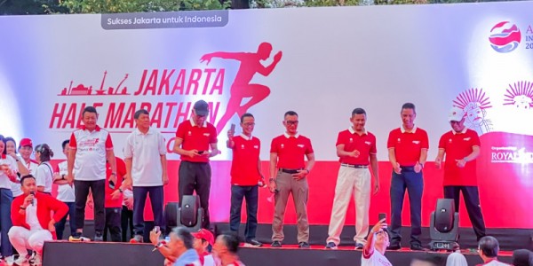 Promosikan Kota JAKARTA, Bank DKI Ambil Peran Pada Gelaran Jakarta Half Marathon 2023