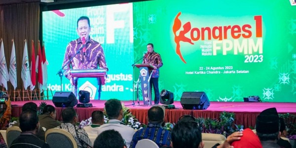 Hadiri Kongres I Front Pemuda Muslim Maluku (FPMM), Ketua Ajak Pemuda Maluku Terapkan Nilai-Nilai Kebangsaan
