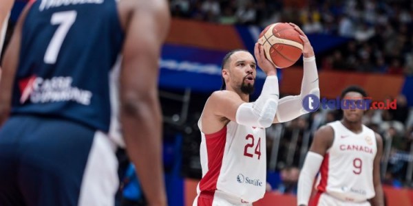FOTO: FIBA World Cup 2023, Kanada Sudahi Perlawanan Prancis dengan Skor Telak