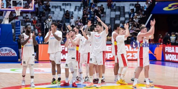FOTO: FIBA World Cup 2023, Juara Bertahan Spanyol Atasi Perlawanan Pantai Gading