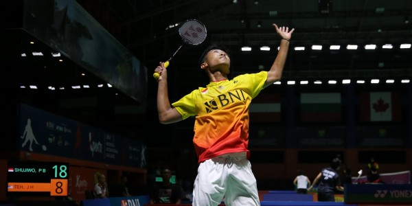 Tunggal putra Prahdiska Bagas Shujiwo menyusul senior-seniornya melangkah ke babak utama turnamen Xpora Indonesia International Challenge 2023