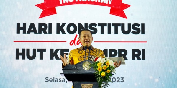 Hari Konstitusi dan HUT Ke-78 MPR, Bamsoet: Ke Depan Peran MPR Semakin Kuat Mengawal Bangsa Dan Negara