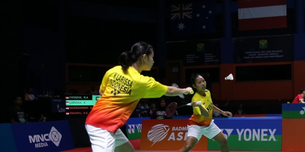 Ridya/Kelly Susul Velisha/Bernadine dan Anggi/Putri Larasati ke Perempatfinal