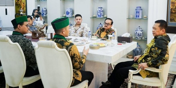 Terima Pengurus HMI Cabang Istimewa Turki, Ketua MPR RI Perkuat Ideologi Pancasila