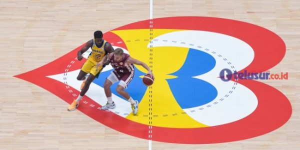 Foto: Perjuangan Tim Debutan Latvia Lolos ke Perempat Final FIBA World Cup 2023