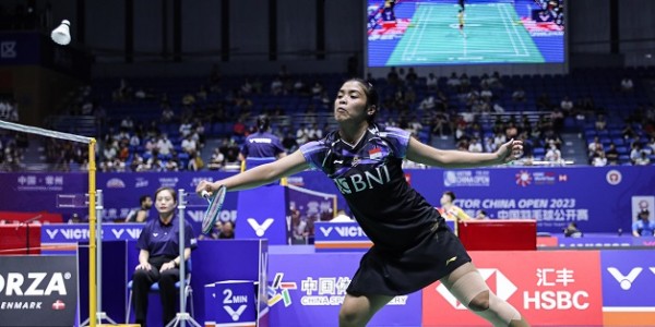 Cina Open 2023, Gregoria Mariska Tunjung Tumbang Dari Thuy Linh Nguyen